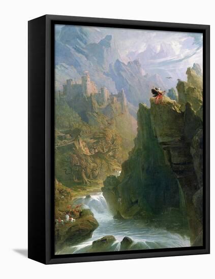 The Bard, c.1817-John Martin-Framed Stretched Canvas