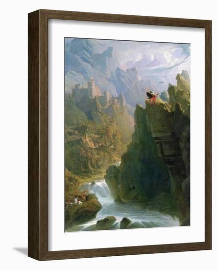 The Bard, c.1817-John Martin-Framed Giclee Print