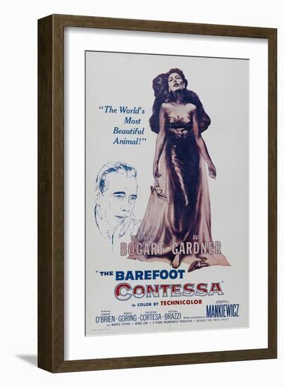 The Barefoot Contessa, 1954, Directed by Joseph L. Mankiewicz-null-Framed Giclee Print