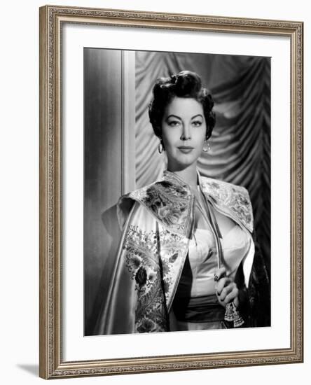 The Barefoot Contessa, Ava Gardner, 1954-null-Framed Photo