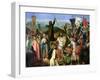 The Barefoot Procession of Crusaders around the City Walls of Jerusalem, July 14, 1099-Jean-Victor Schnetz-Framed Giclee Print