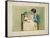 The Barefooted Child, C. 1896-1897-Mary Cassatt-Framed Stretched Canvas