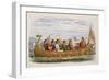 The Barge of Edgar Manned by Eight Kings on the Dee-James William Edmund Doyle-Framed Giclee Print