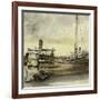 The Barge-Edouard Manet-Framed Giclee Print