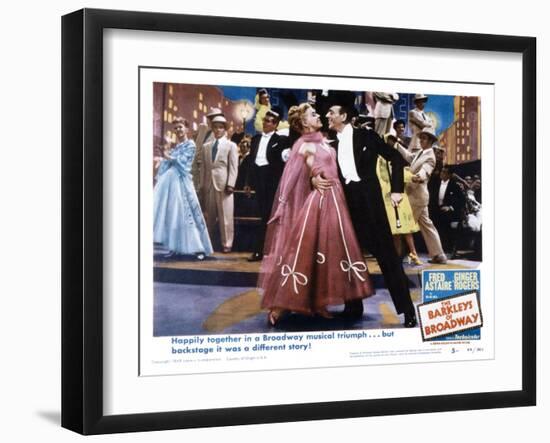 The Barkleys of Broadway, L-R, Ginger Rogers, Fred Astaire, 1949-null-Framed Art Print