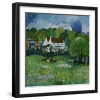 The Barley Mow, 2009-Lisa Graa Jensen-Framed Giclee Print