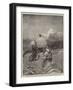 The Barleyfield-George Elgar Hicks-Framed Giclee Print
