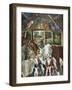 The Barn at Christmas, 2014-Alex Williams-Framed Giclee Print