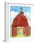 The Barn - Jack & Jill-Phyllis Harris-Framed Premium Giclee Print