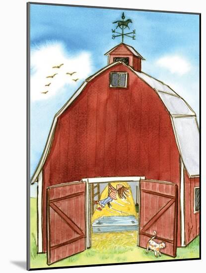The Barn - Jack & Jill-Phyllis Harris-Mounted Premium Giclee Print