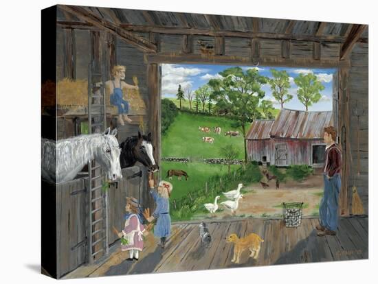 The Barn-Bob Fair-Stretched Canvas