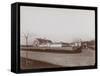 The Barns at F.G. Bourne's Estate at Oakdale, Long Island, New York, 1900-Byron Company-Framed Stretched Canvas