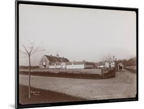 The Barns at F.G. Bourne's Estate at Oakdale, Long Island, New York, 1900-Byron Company-Mounted Giclee Print