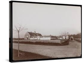 The Barns at F.G. Bourne's Estate at Oakdale, Long Island, New York, 1900-Byron Company-Stretched Canvas