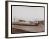 The Barns at F.G. Bourne's Estate at Oakdale, Long Island, New York, 1900-Byron Company-Framed Giclee Print