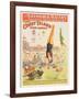 The Barnum and Bailey Greatest Show on Earth - the Great Coney Island Water Carnival, 1898-null-Framed Giclee Print