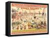 The Barnum and Bailey Greatest Show on Earth - the Great Coney Island Water Carnival, C.1898-null-Framed Stretched Canvas