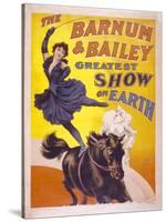 The Barnum & Bailey Greatest Show on Earth, Usa, 1895-Edward Henry Potthast-Stretched Canvas