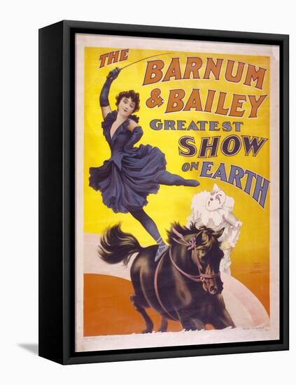 The Barnum & Bailey Greatest Show on Earth, Usa, 1895-Edward Henry Potthast-Framed Stretched Canvas