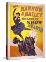 The Barnum & Bailey Greatest Show on Earth, Usa, 1895-Edward Henry Potthast-Stretched Canvas