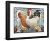 The Barnyard Brood-David Galchutt-Framed Giclee Print