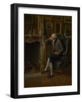 The Baron De Besenval in His Salon De Compagnie, 1791-Henri-Pierre Danloux-Framed Giclee Print