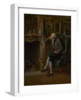 The Baron De Besenval in His Salon De Compagnie, 1791-Henri-Pierre Danloux-Framed Giclee Print