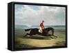 The Baron with Bumpy Up, at Newmarket-Henry Thomas Alken-Framed Stretched Canvas