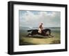 The Baron with Bumpy Up, at Newmarket-Henry Thomas Alken-Framed Giclee Print