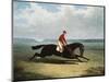 The Baron with Bumpy Up, at Newmarket-Henry Thomas Alken-Mounted Giclee Print
