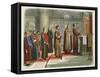 The Barons Swear to Achieve their Liberties-James William Edmund Doyle-Framed Stretched Canvas