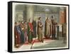 The Barons Swear to Achieve their Liberties-James William Edmund Doyle-Framed Stretched Canvas