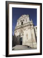 The Baroque Style Basilica of St. Martin (Basilica San Martino) in Martina Franca, Apulia, Italy-Stuart Forster-Framed Photographic Print