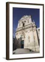 The Baroque Style Basilica of St. Martin (Basilica San Martino) in Martina Franca, Apulia, Italy-Stuart Forster-Framed Photographic Print