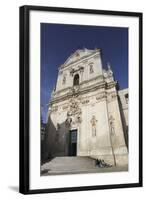 The Baroque Style Basilica of St. Martin (Basilica San Martino) in Martina Franca, Apulia, Italy-Stuart Forster-Framed Photographic Print