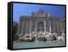 The Baroque Style Trevi Fountain, Rome, Lazio, Italy, Europe-Gavin Hellier-Framed Stretched Canvas