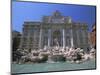 The Baroque Style Trevi Fountain, Rome, Lazio, Italy, Europe-Gavin Hellier-Mounted Photographic Print