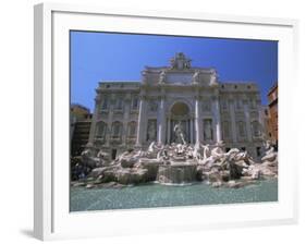 The Baroque Style Trevi Fountain, Rome, Lazio, Italy, Europe-Gavin Hellier-Framed Photographic Print