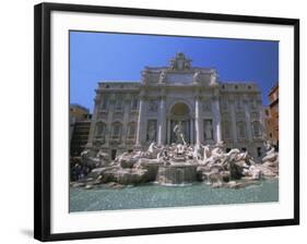 The Baroque Style Trevi Fountain, Rome, Lazio, Italy, Europe-Gavin Hellier-Framed Photographic Print