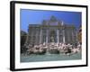 The Baroque Style Trevi Fountain, Rome, Lazio, Italy, Europe-Gavin Hellier-Framed Photographic Print