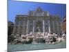 The Baroque Style Trevi Fountain, Rome, Lazio, Italy, Europe-Gavin Hellier-Mounted Photographic Print