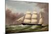 The Barque Alfred Hawley Off the Skerries on Her Way into Liverpool, 1860-G. Dell-Mounted Giclee Print