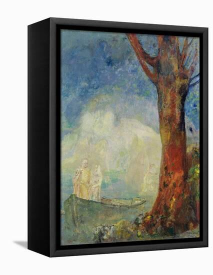 The Barque, c.1900-Odilon Redon-Framed Stretched Canvas