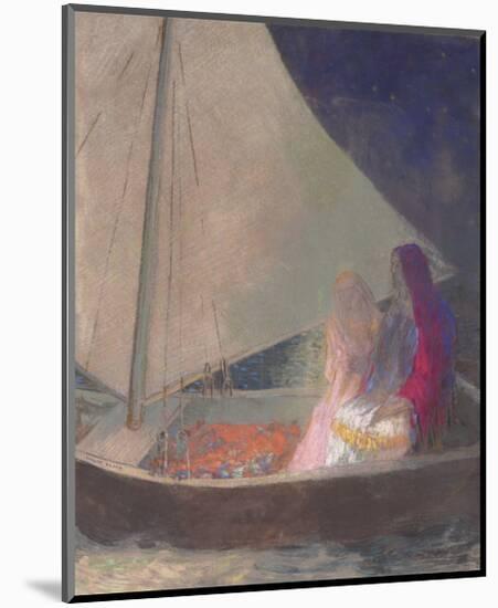 The Barque, c.1902-Odilon Redon-Mounted Art Print