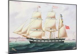 The Barque `Cormorant'-English-Mounted Giclee Print