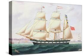 The Barque `Cormorant'-English-Stretched Canvas