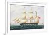 The Barque `Cormorant'-English-Framed Giclee Print