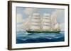 The Barque Kilmeny-John Henry Mohrmann-Framed Giclee Print