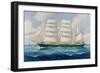 The Barque Kilmeny-John Henry Mohrmann-Framed Giclee Print