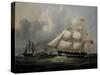 The Barque 'Rival' (335 tons) off the Coast-Joseph Heard-Stretched Canvas